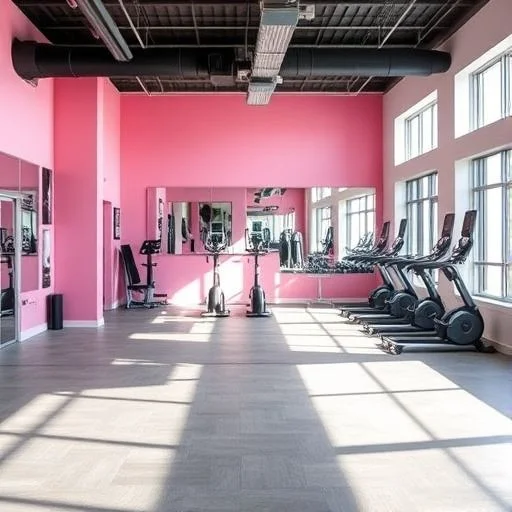 Woman smiling after a workout.